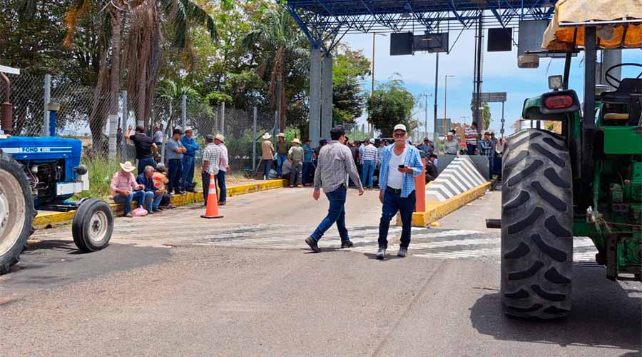 Manifestación de productores en Sinaloa