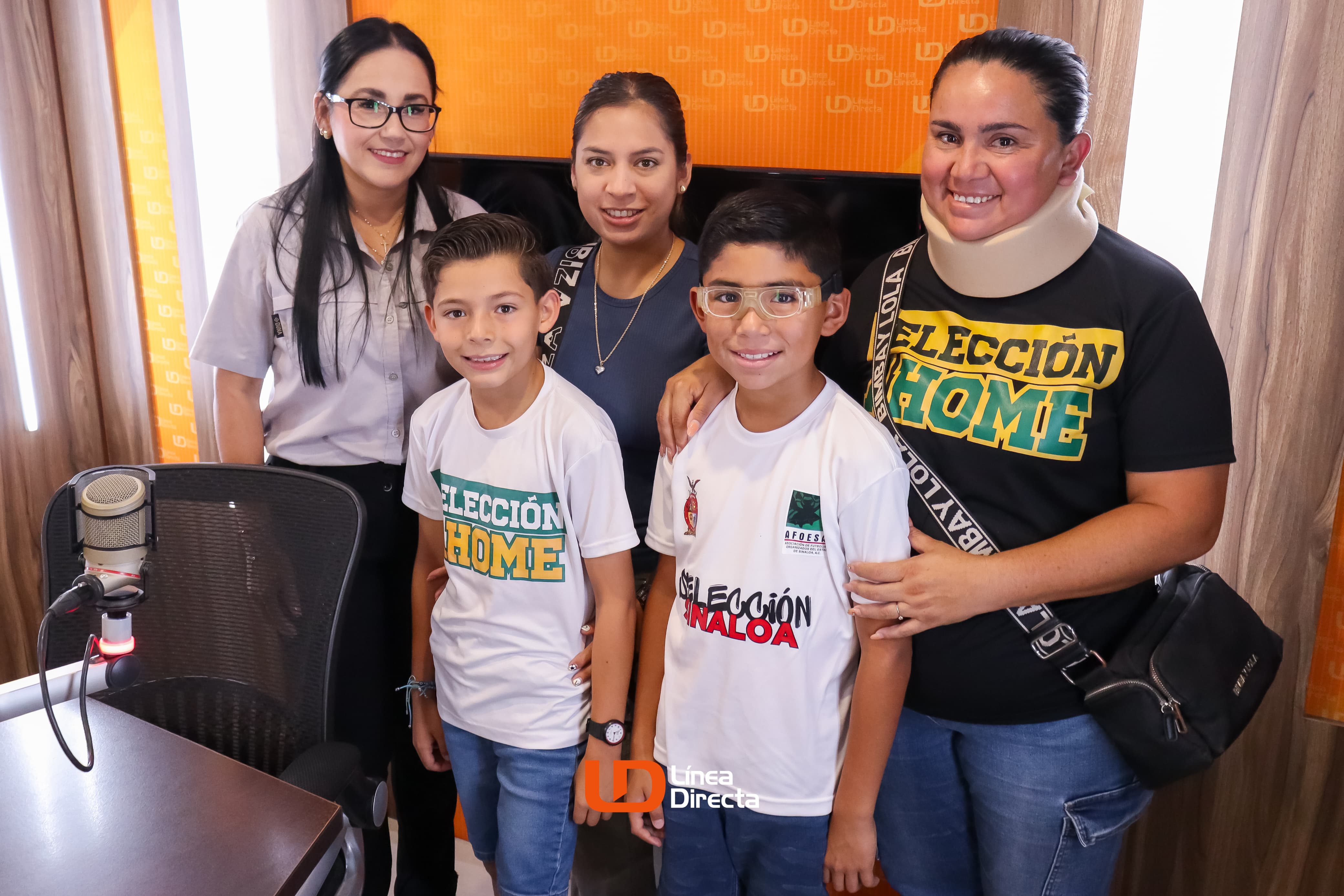 Mamás niños futbolistas selección Ahome