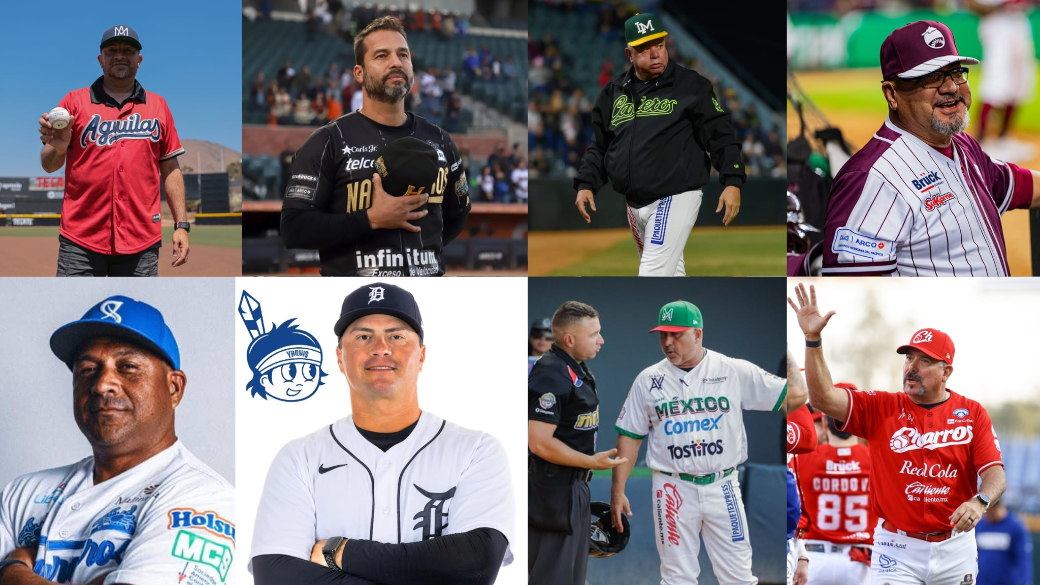 Mánagers de Liga Mexicana del Pacífico