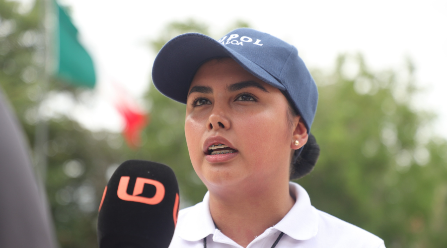 Mariana Rubio, cadete de la Unipol Sinaloa
