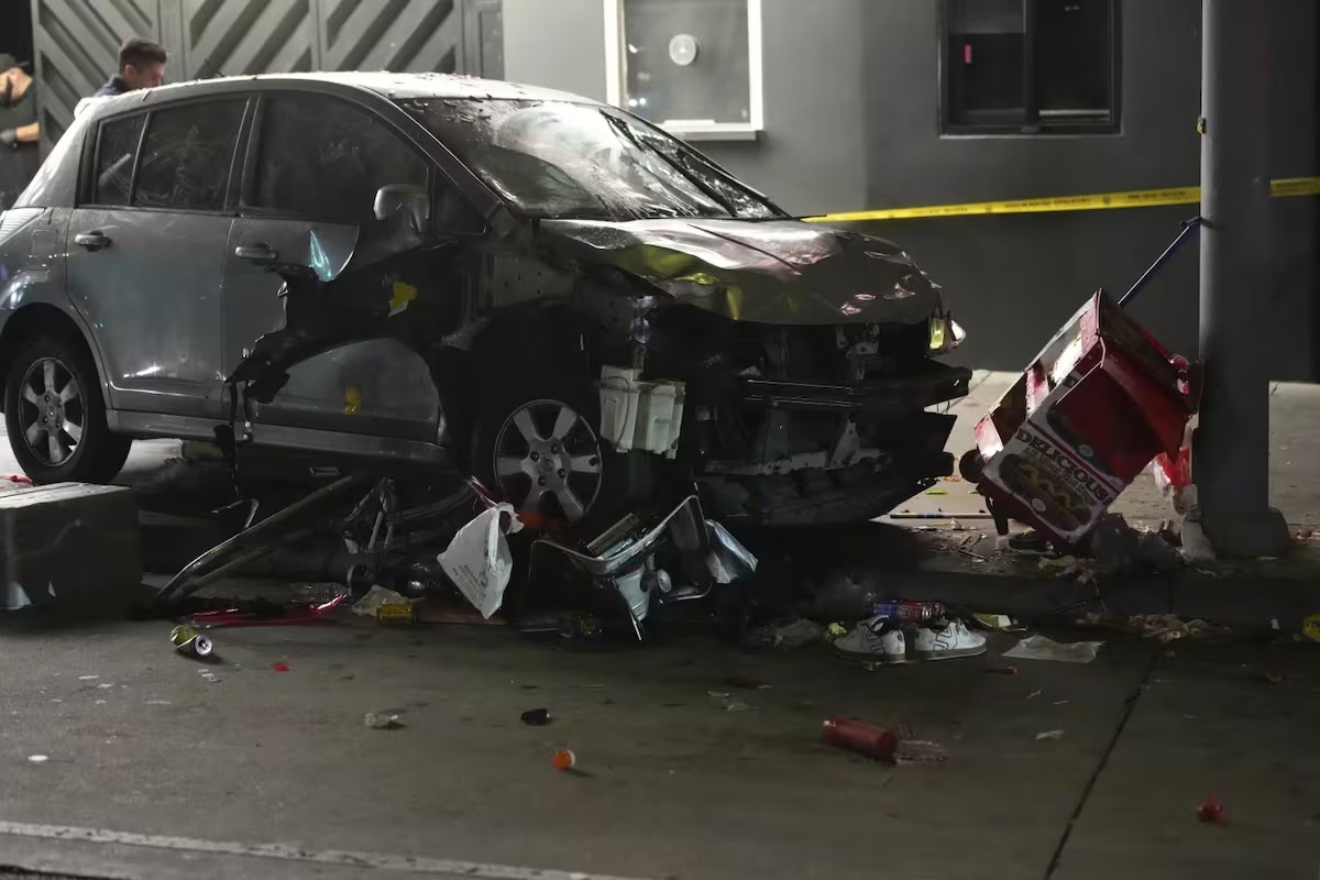 Camioneta del atropellamiento en EU