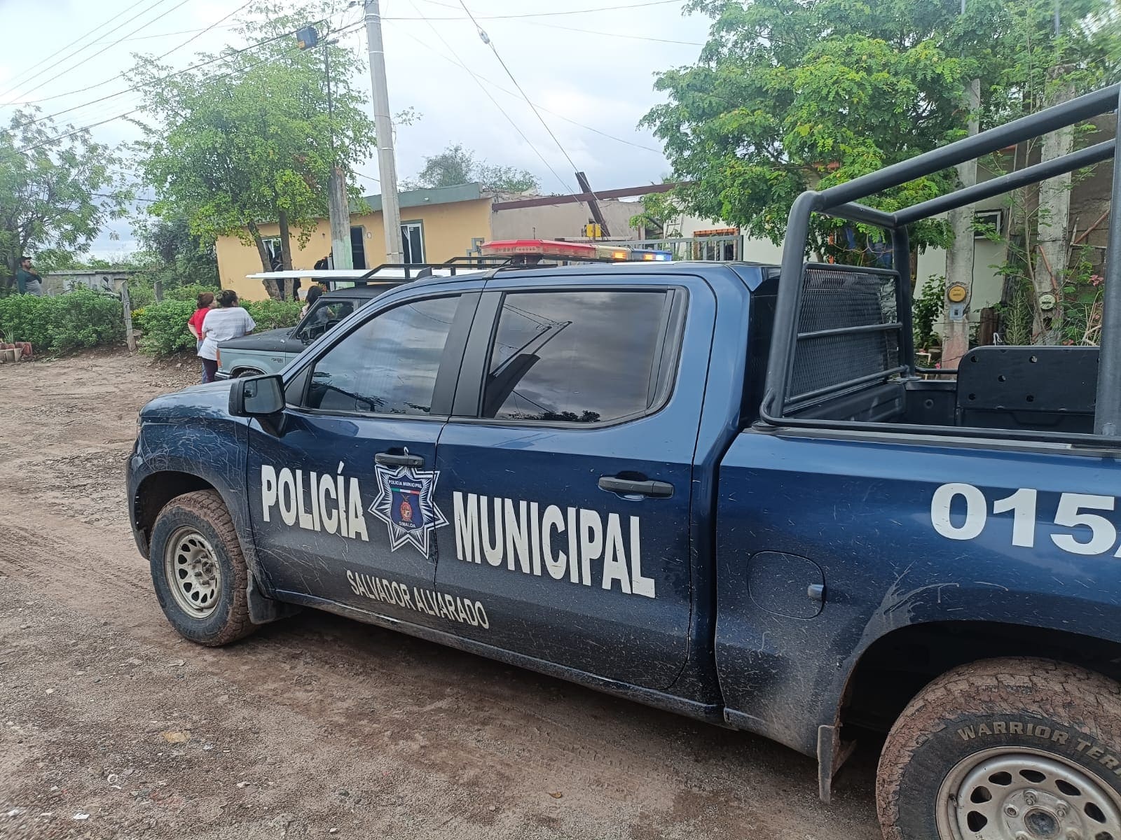 Patrulla de la Policía Municipal Salvador Alvarado