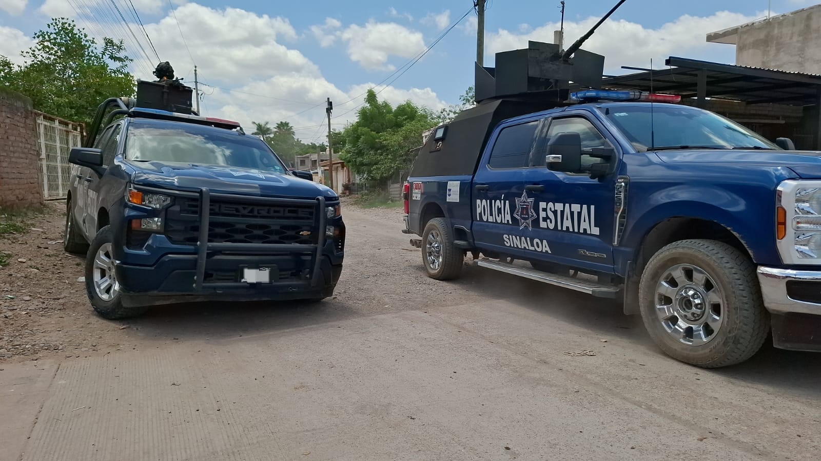 Patrullas de la Policía Estatal.