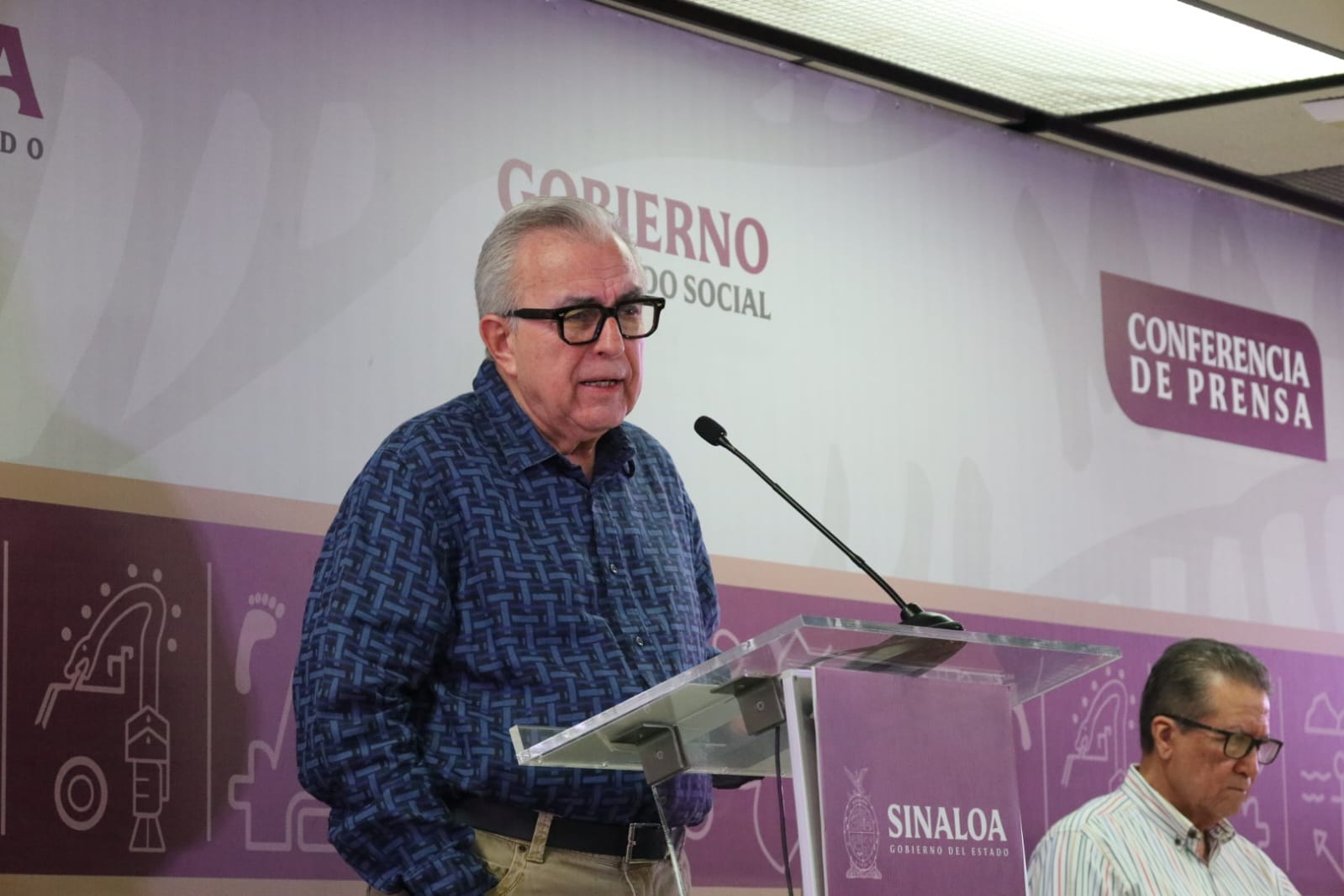 Gobernador del Estado de Sinaloa: Rubén Rocha Moya