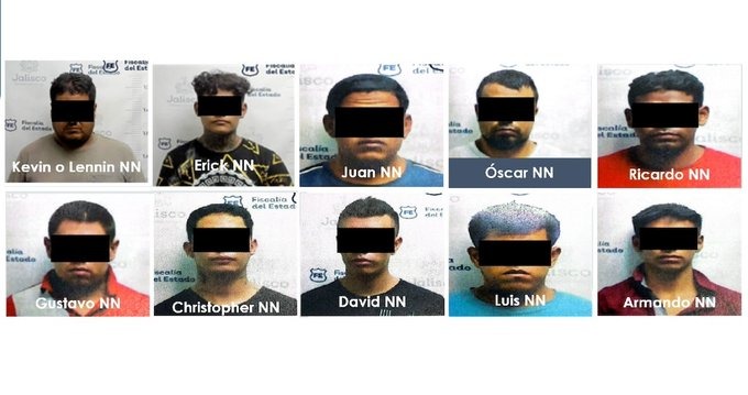 Dictan más de 141 años de prisión a los 10 detenidos en el Rancho Izaguirre de Teuchitlán, Jalisco