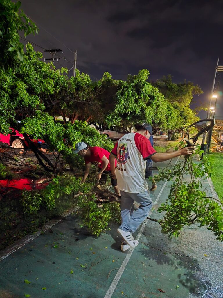 Recolectan 16 toneladas de basura tras lluvias de la noche en Mazatlán