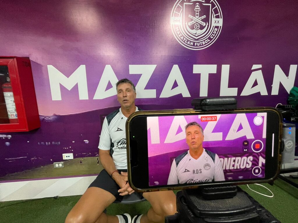 Robert Dante Siboldi, DT del Mazatlán FC.