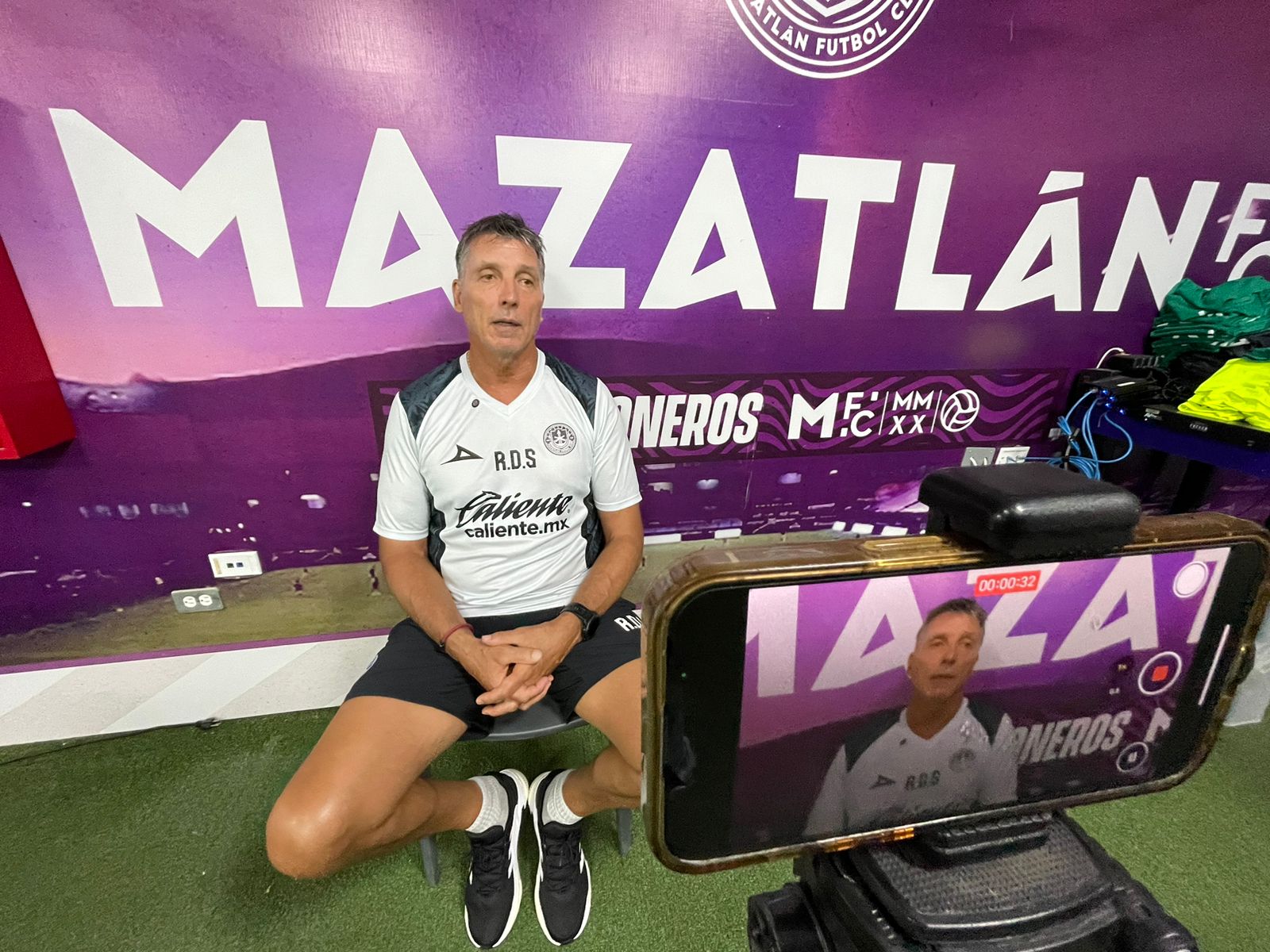 Robert Dante Siboldi, DT del Mazatlán FC.