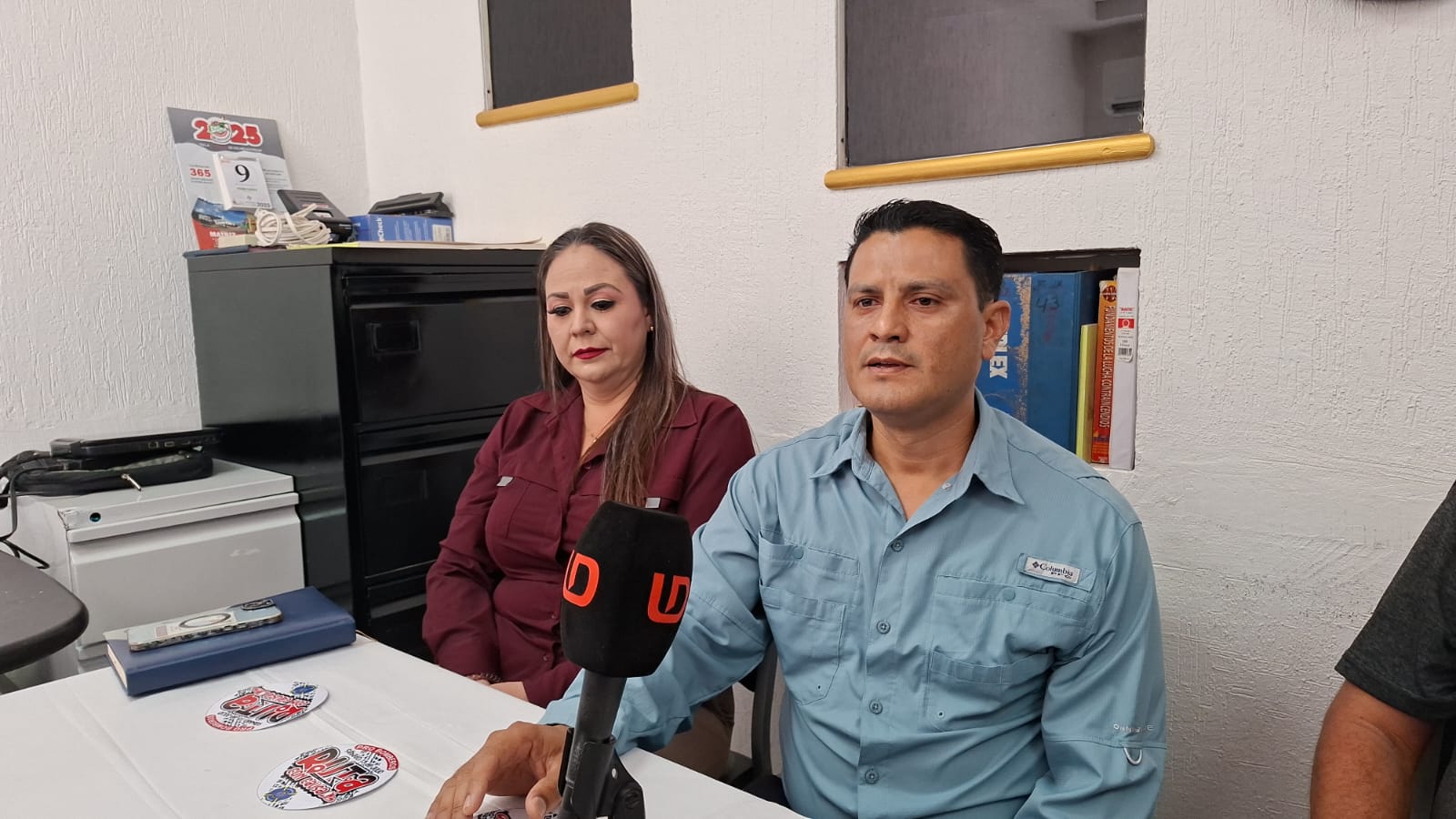rueda de prensa para anuncia Ruta con Causa pro Bomberos en Guamúchil