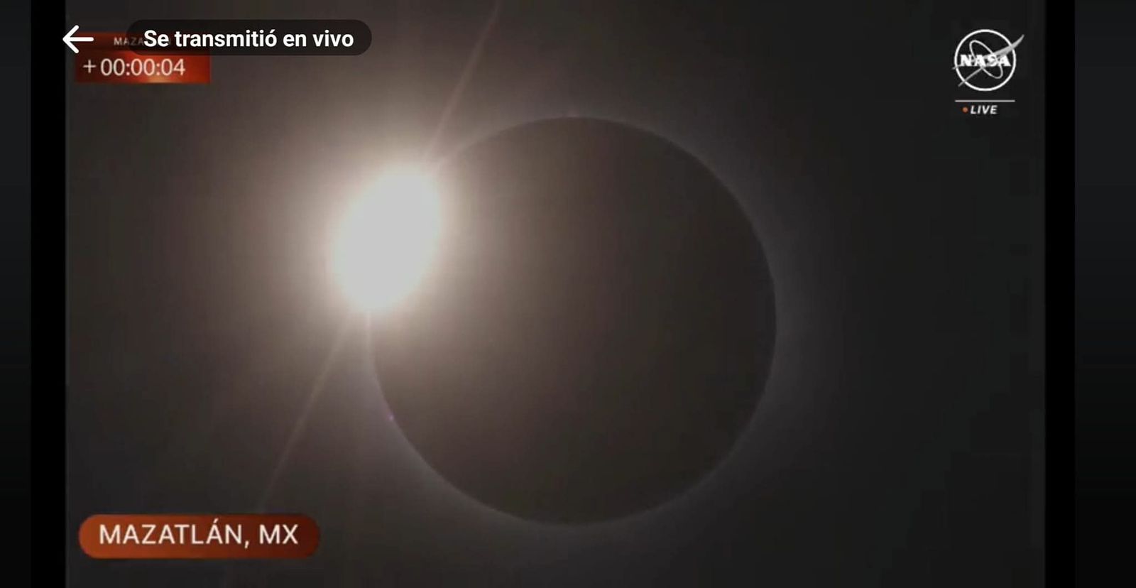 Samaz celebra el premio Emmy a la NASA por transmisión del Eclipse Total de Sol 2024 desde Mazatlán