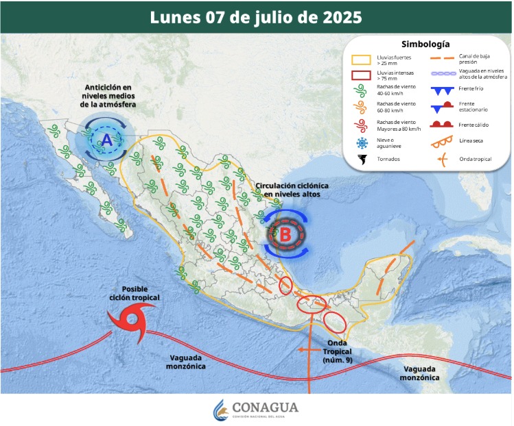 Séptimo ciclón de la temporada