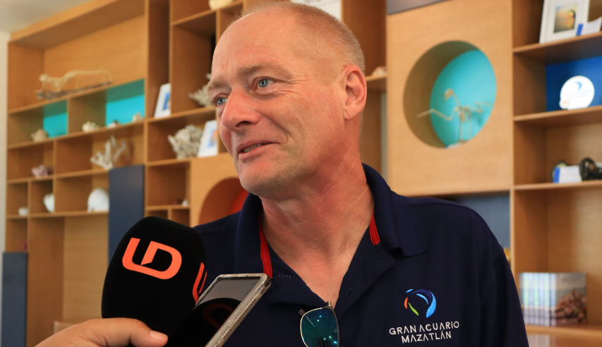 Simón Norris, director general del Gran Acuario Mazatlán