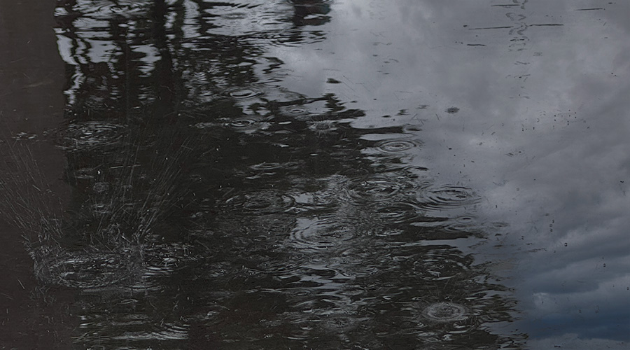 Suelo reflejo lluvias Los Mochis Sinaloa