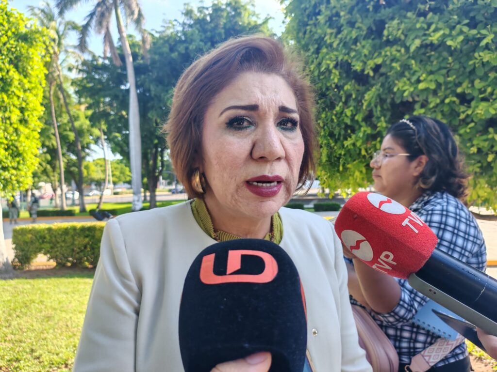 Titular de la Secretaría de Bienestar y Desarrollo Sustentable de Sinaloa (Sebides), María Inés Pérez Corral
