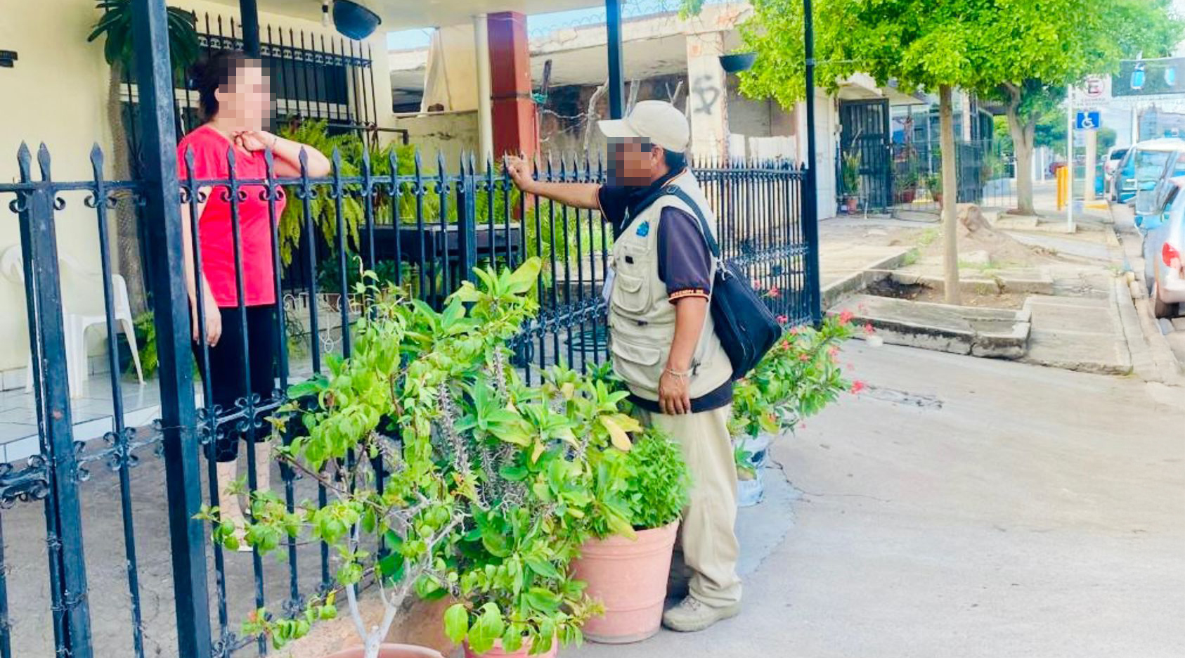 Trabajador de Vectores Salud Sinaloa Guamúchil
