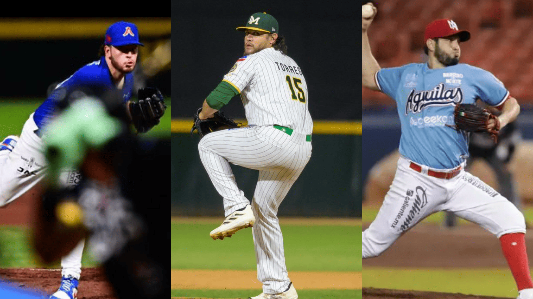 Tres sinaloenses están en el top ten de picheo en la Liga Mexicana de Beisbol