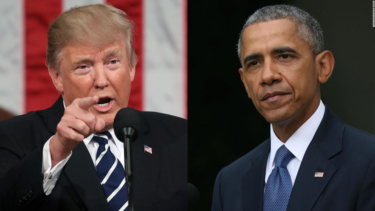 Donald Trump acusa a Obama de 