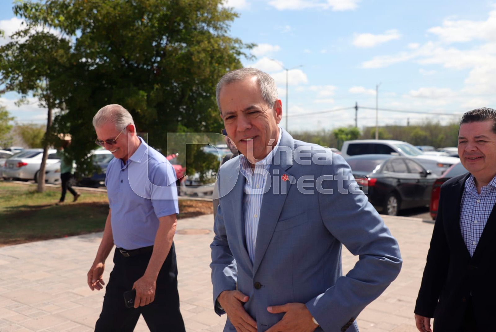 Gerardo Vargas asistiendo a la continuación de la audiencia inicial.