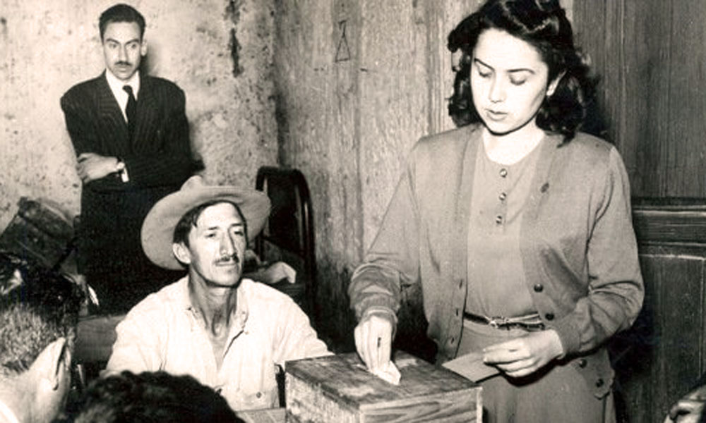 Voto de la mujer en México