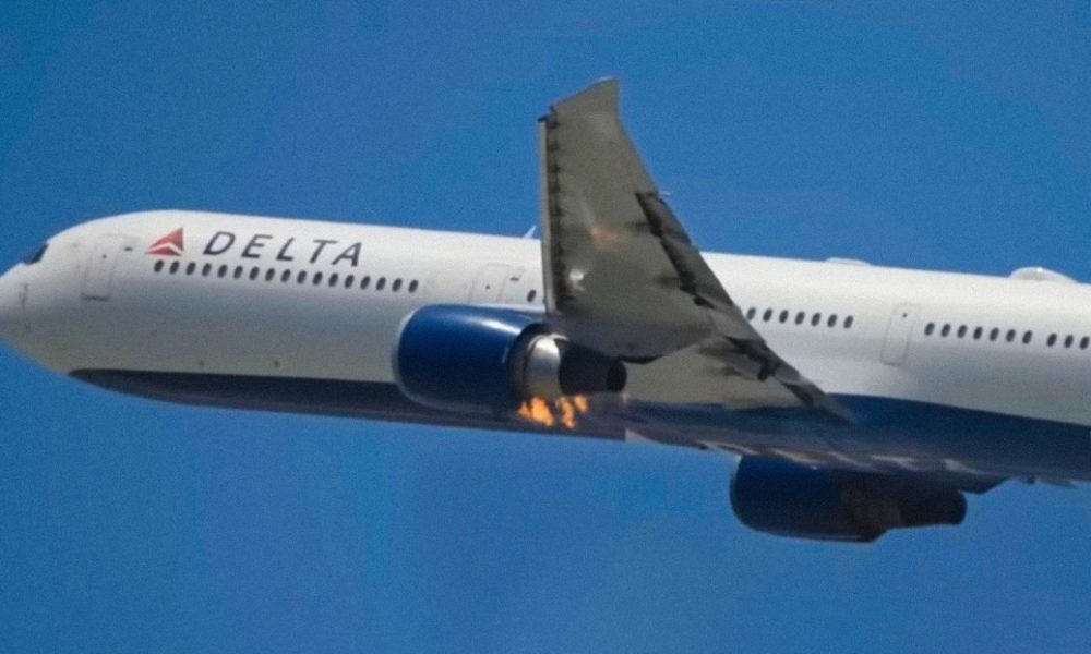 Vuelo de Delta sufre incendio en motor y regresa de emergencia al aeropuerto de Los Ángeles