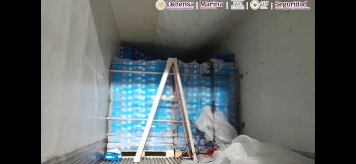 Cocaína decomisada