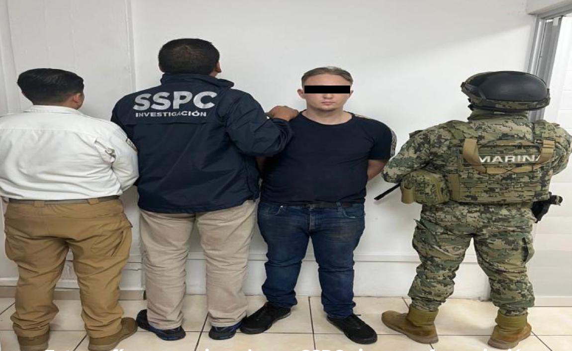Detenido por federales