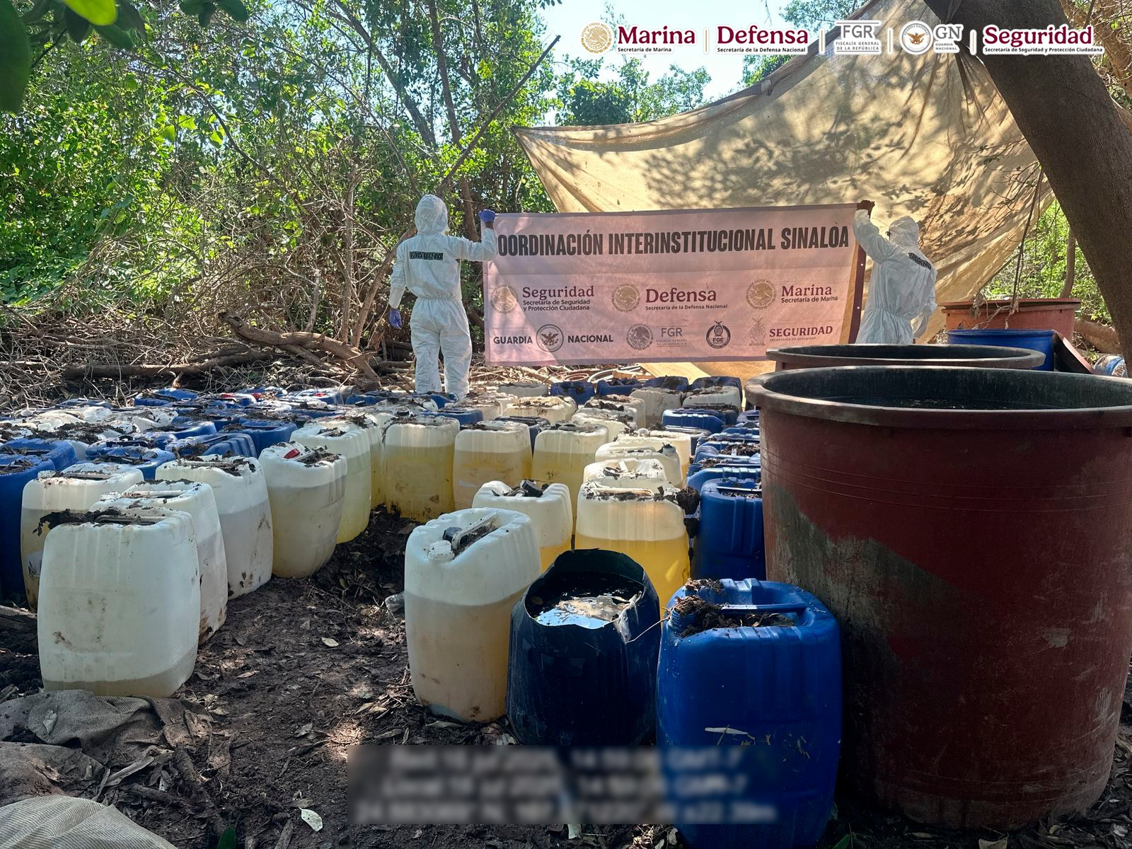Narcolaboratorio en Sinaloa
