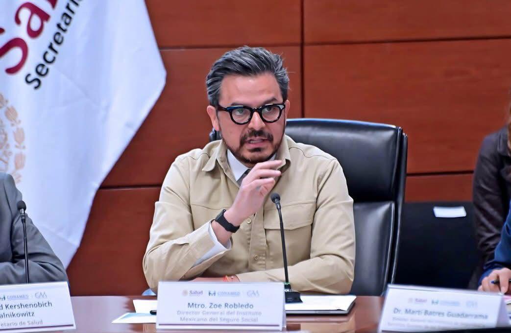 Director general del organismo, Zoé Robledo