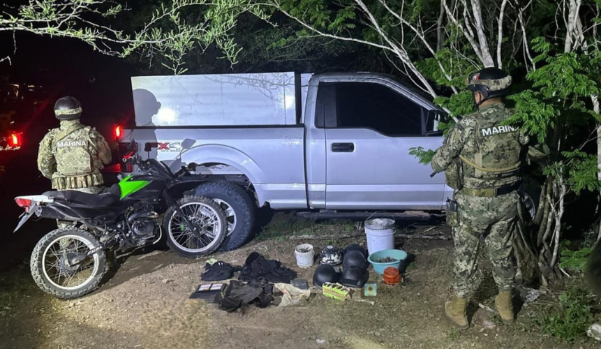 Aseguramiento tras operativo en Mocorito