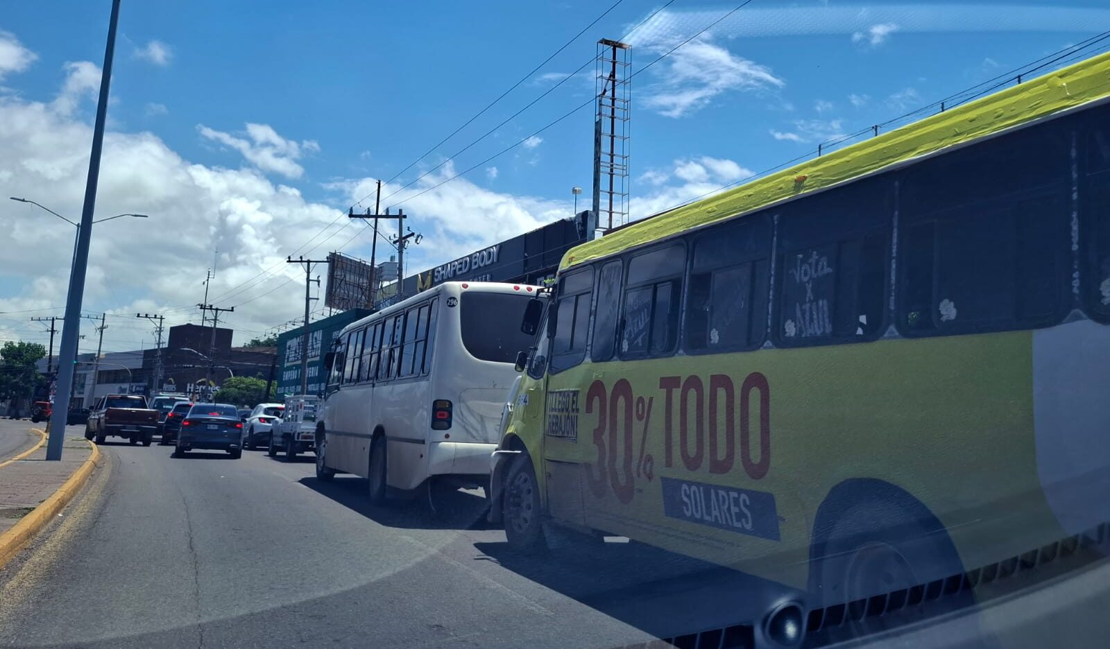 camiones urbanos de Mazatlán