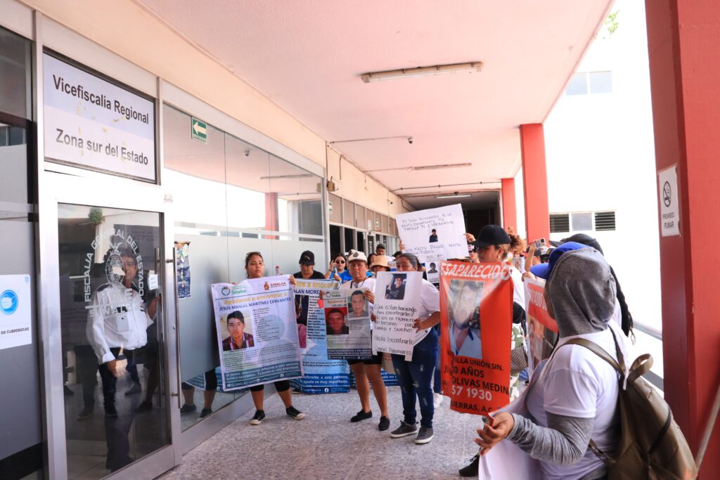 protesta en Mazatlán por desaparecidos