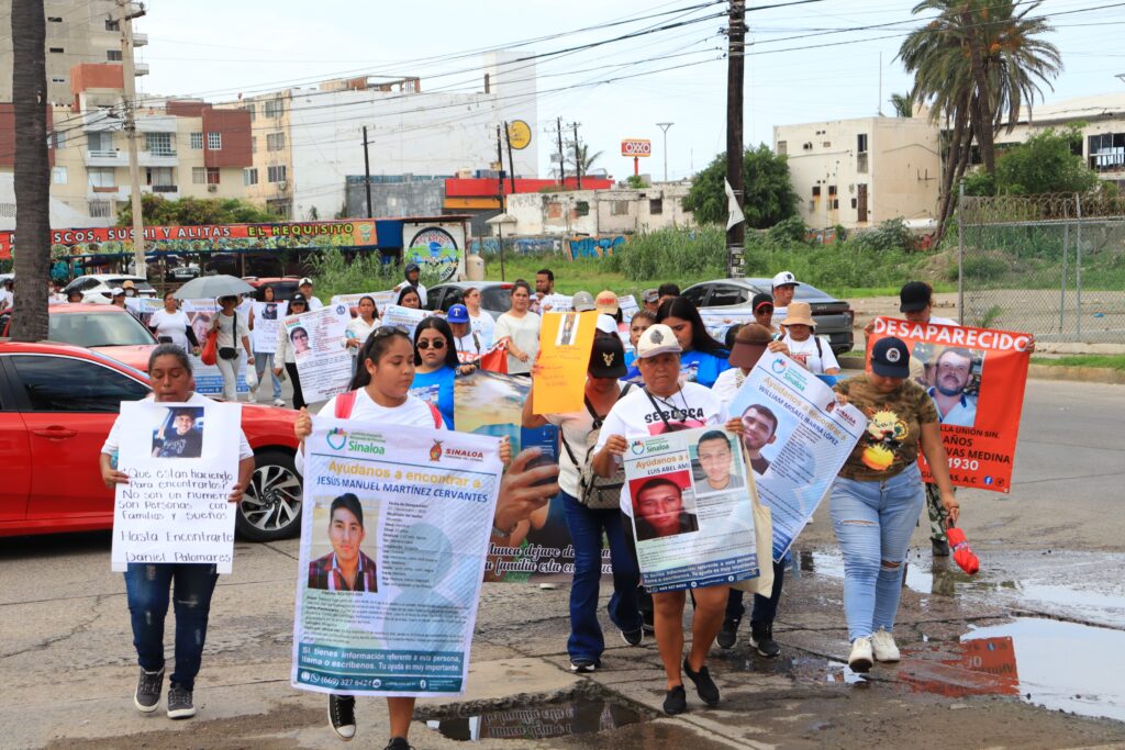 protesta en Mazatlán por desaparecidos