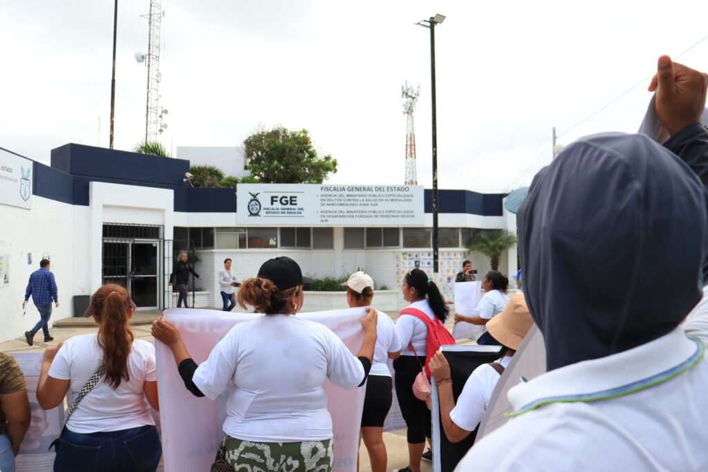 protesta en Mazatlán por desaparecidos