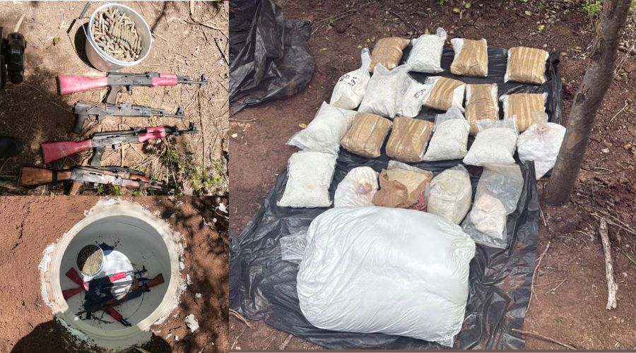 droga asegurada en Navolato