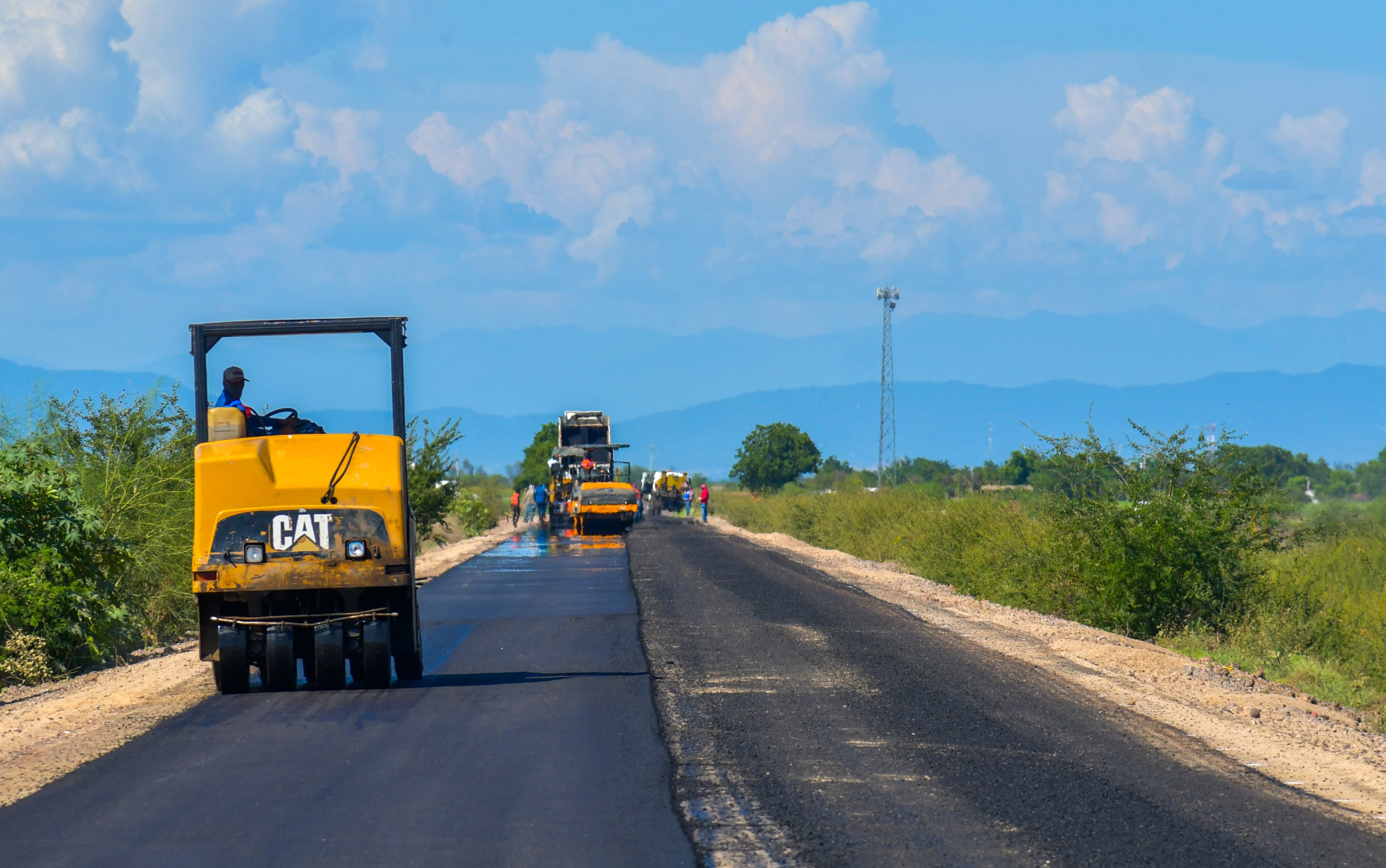 Concluyen trabajos de pavimentación en tramo La Escalera-Lucio Blanco en Salvador Alvarado