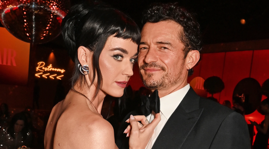 Katy Perry y Orlando Bloom.