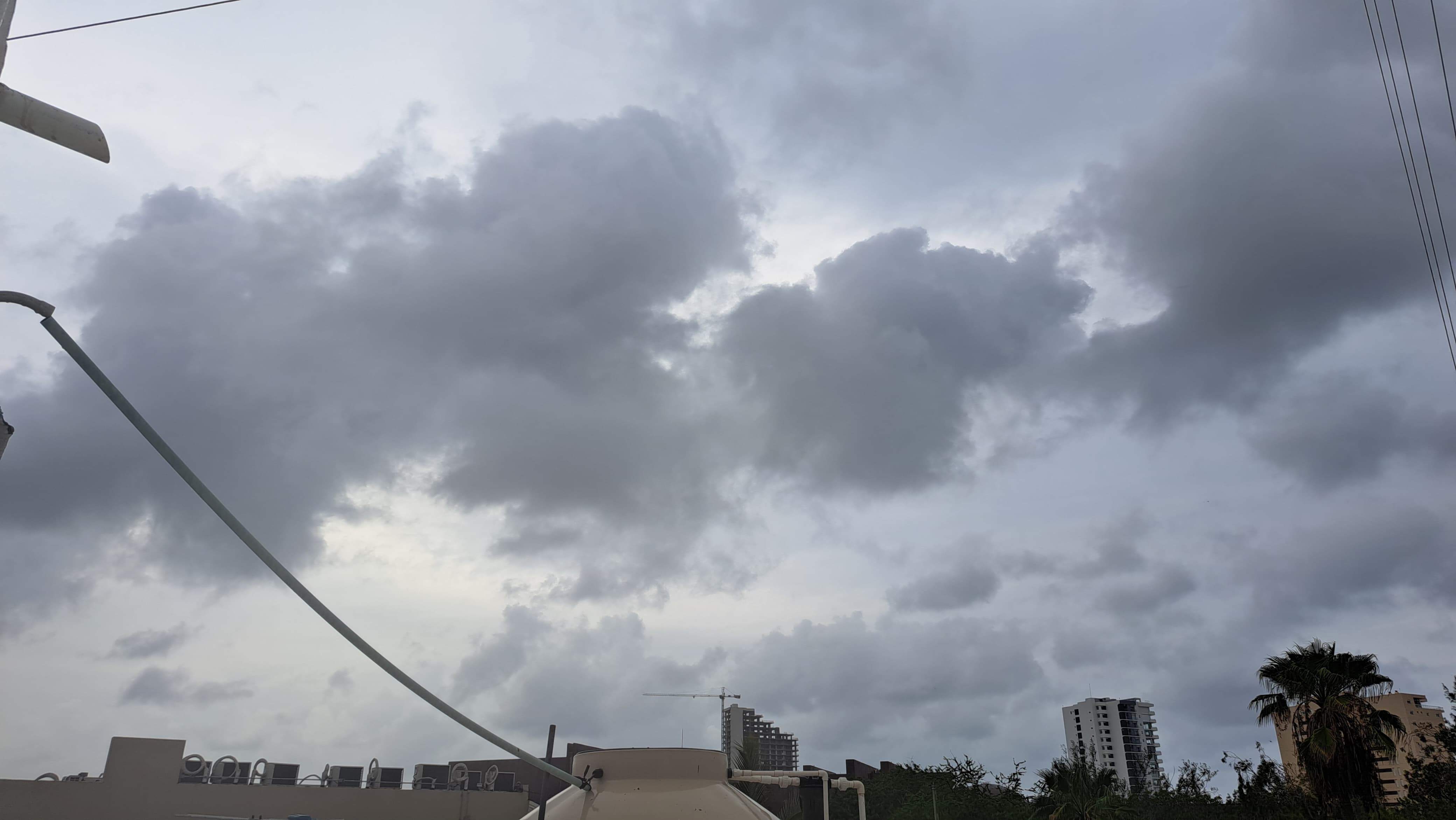 Cielo nublado