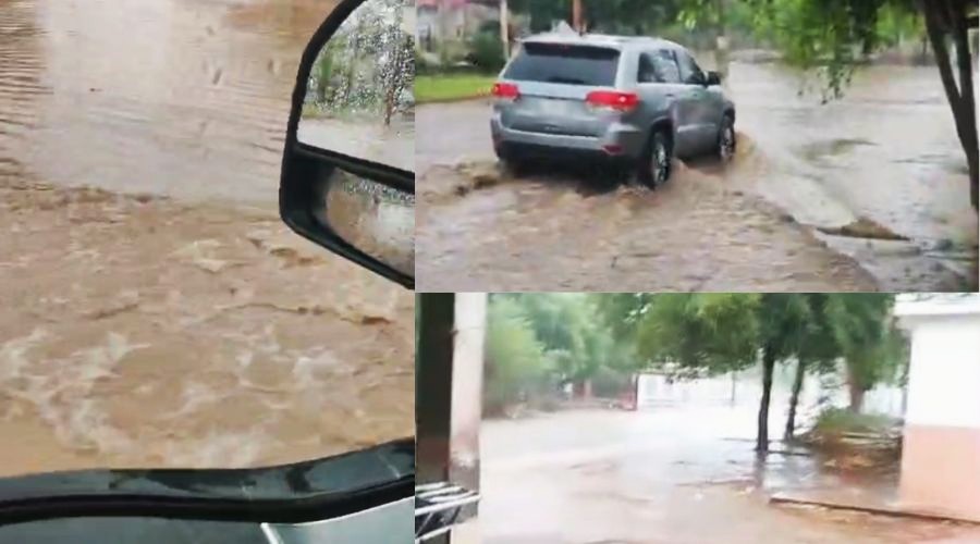 Lluvia en Guasave