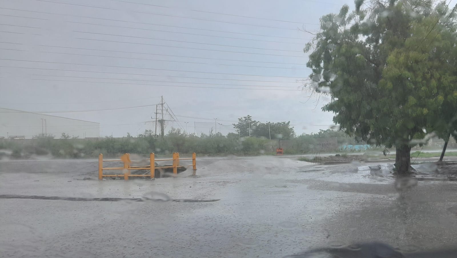 Lluvia en Culiacán