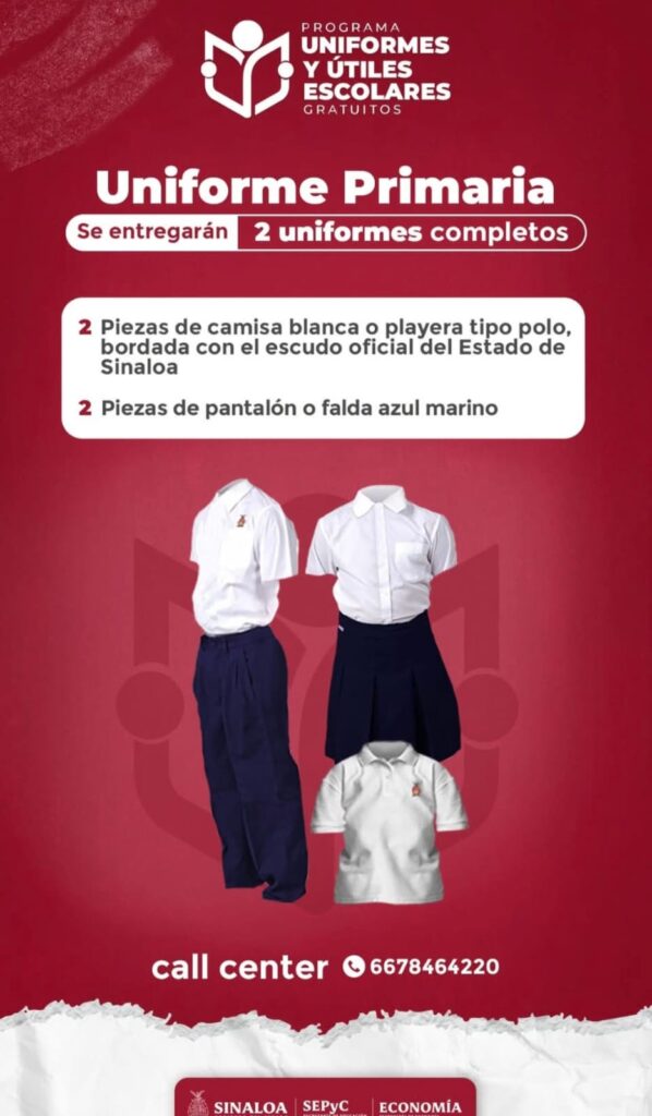 paquetes de útiles escolares