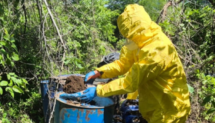 Autoridades asegura precursores químicos