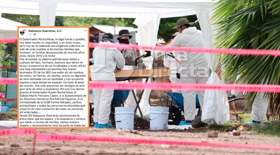 exhumación de cuerpos en el panteón 21 de Marzo