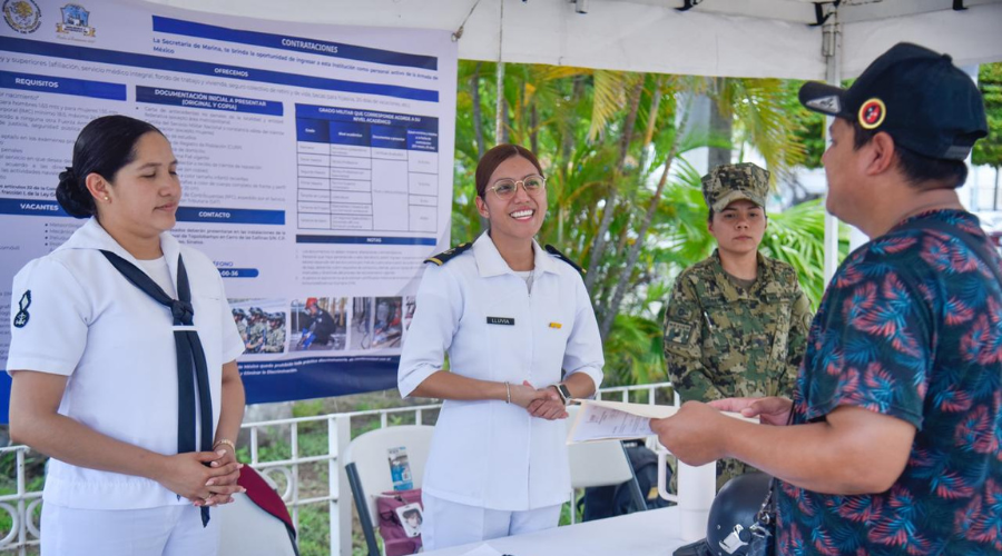 Módulo de vacantes de la 8va. Zona Naval de la Sema