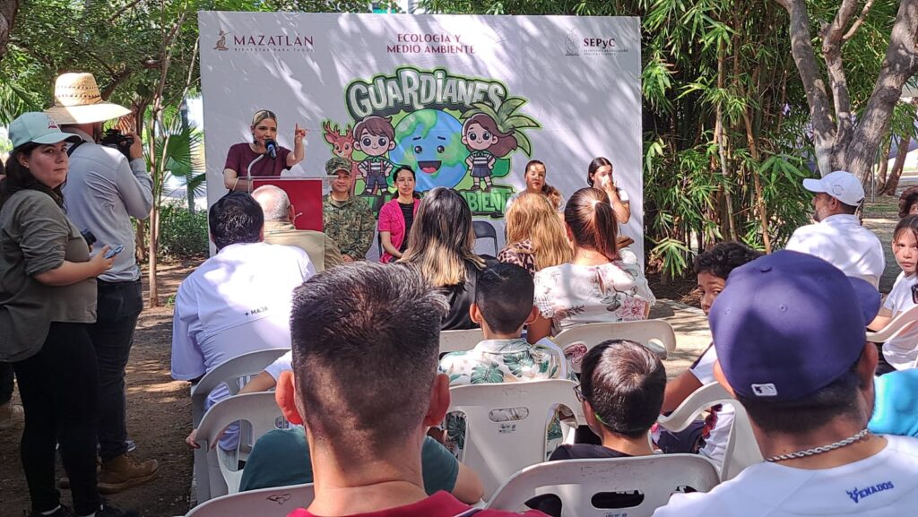 30 niñas y niños reciben sus insignias como nuevos Guardianes del Medio Ambiente en Mazatlán