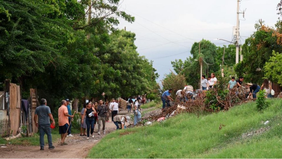 Limpieza de espacios en Culiacán