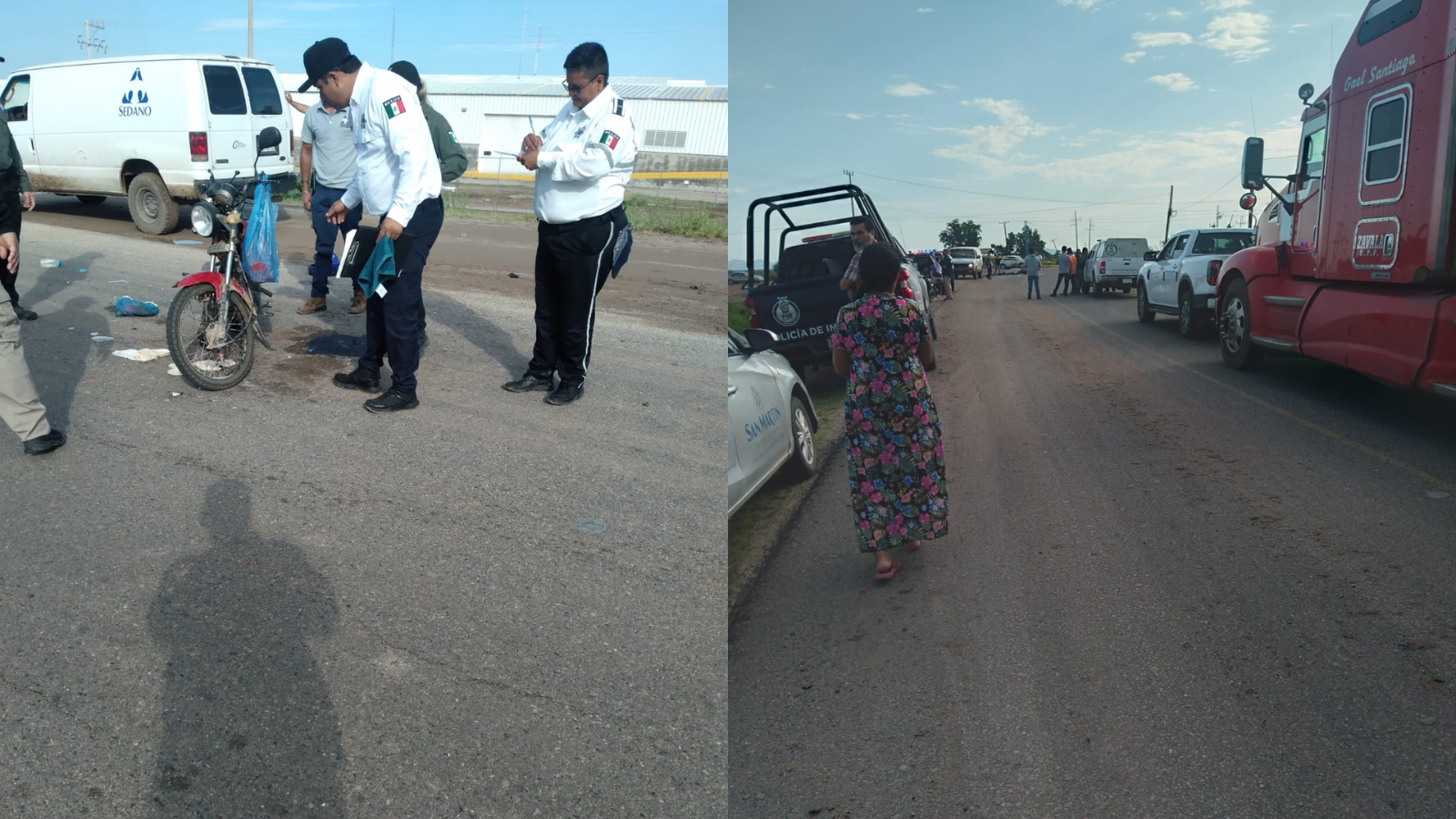 Un hombre pierde la vida en choque de motocicletas