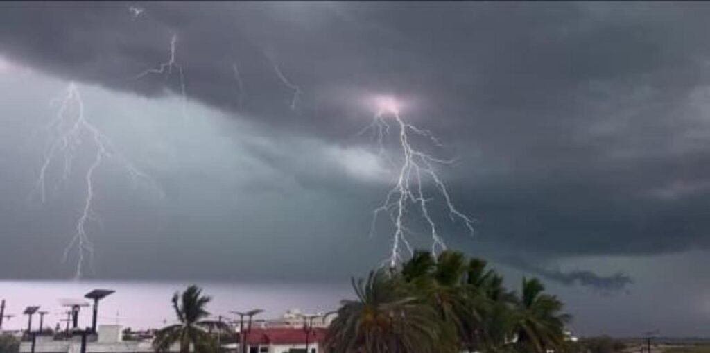 Actividad eléctrica en La Paz, BCS