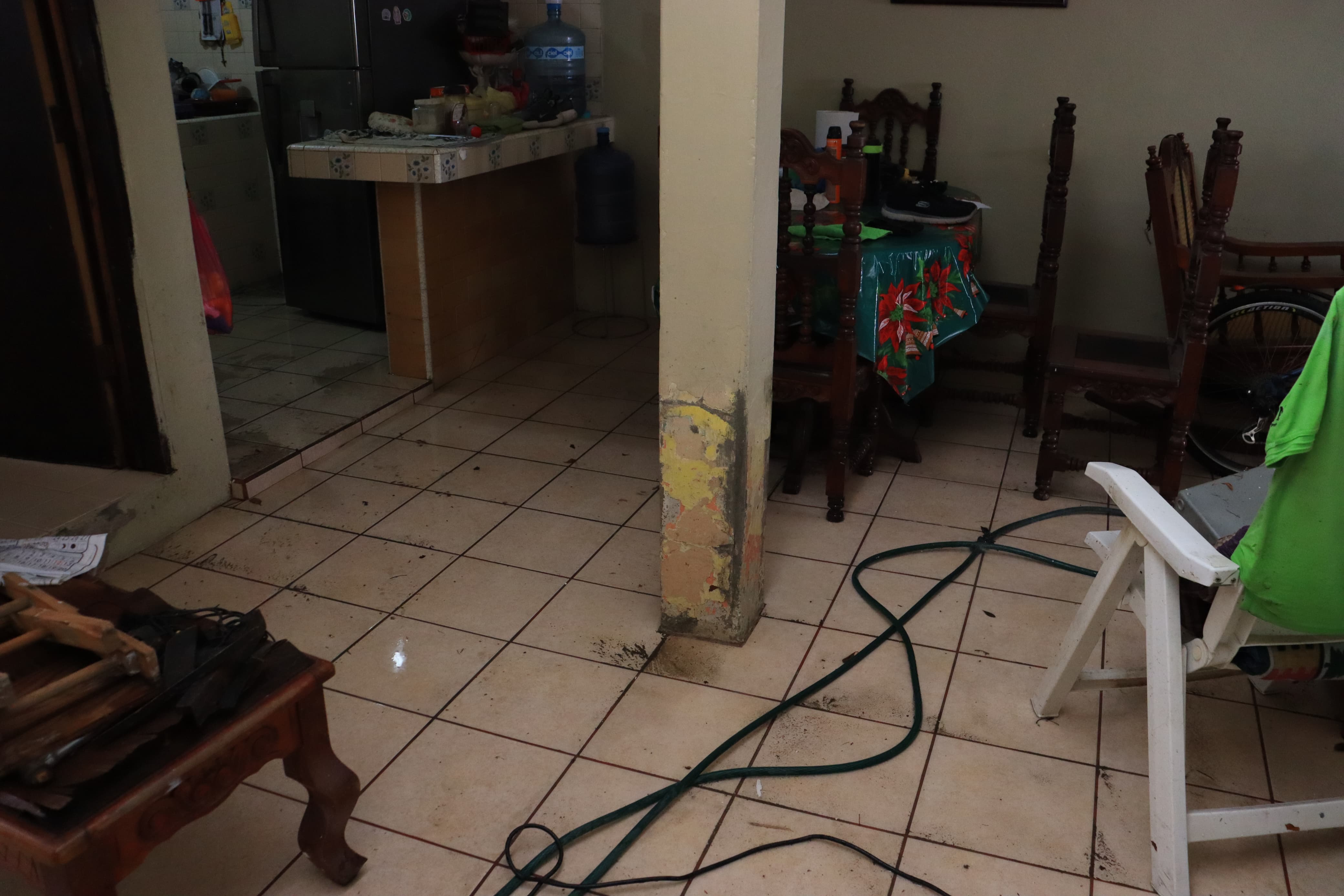“Sabíamos que iba a llover, pero no pensamos que se inundaría”