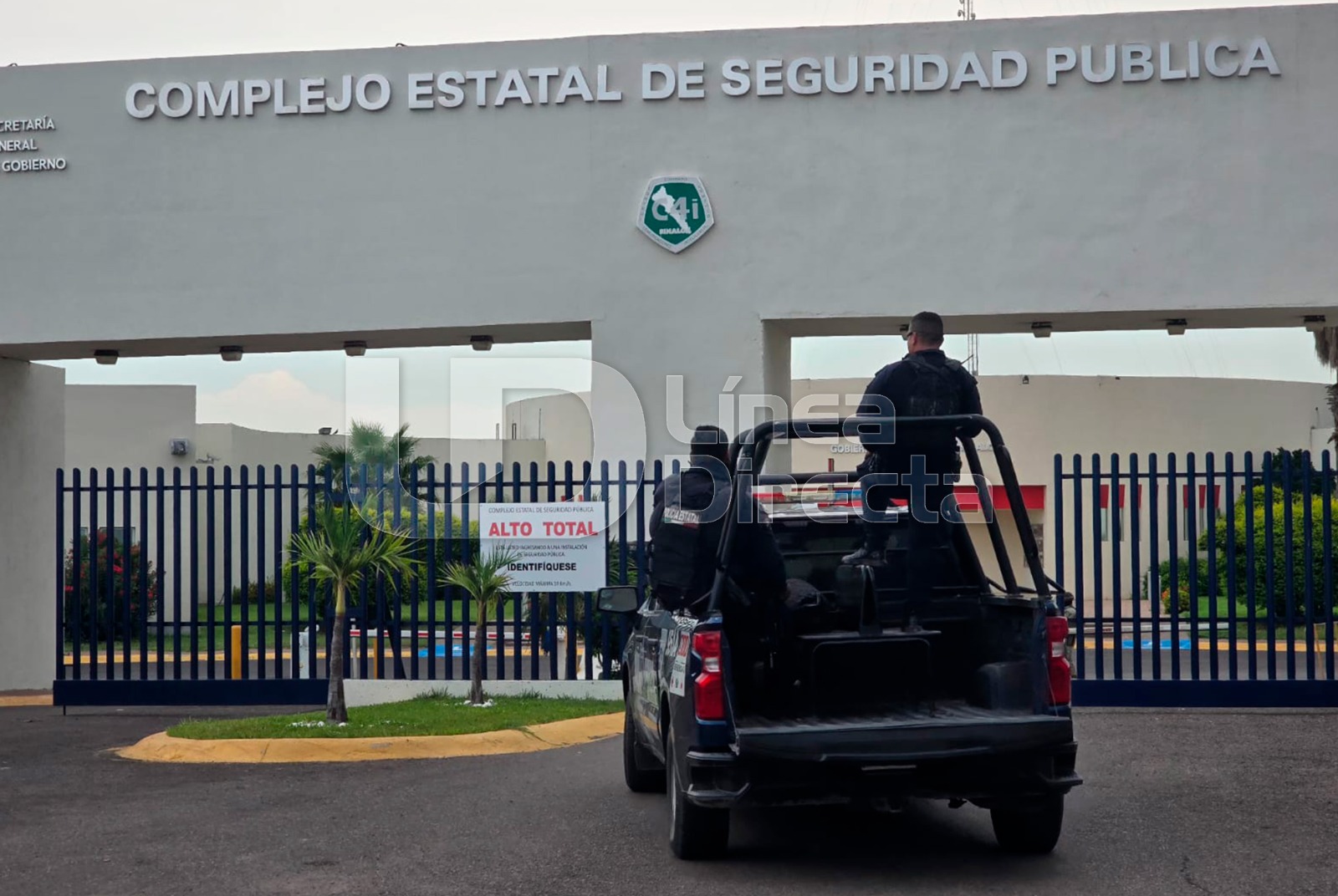 Operativo de las fuerzas de seguridad por el reporte de bomba.