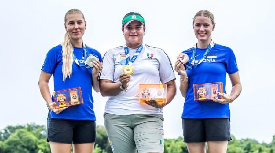Andrea Becerra gana el oro en World Games y deja en alto el nombre de México